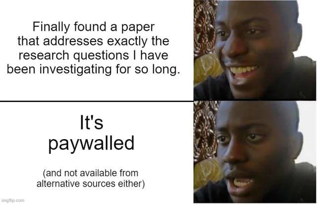 Free Science! (Until You Hit The Paywall)
