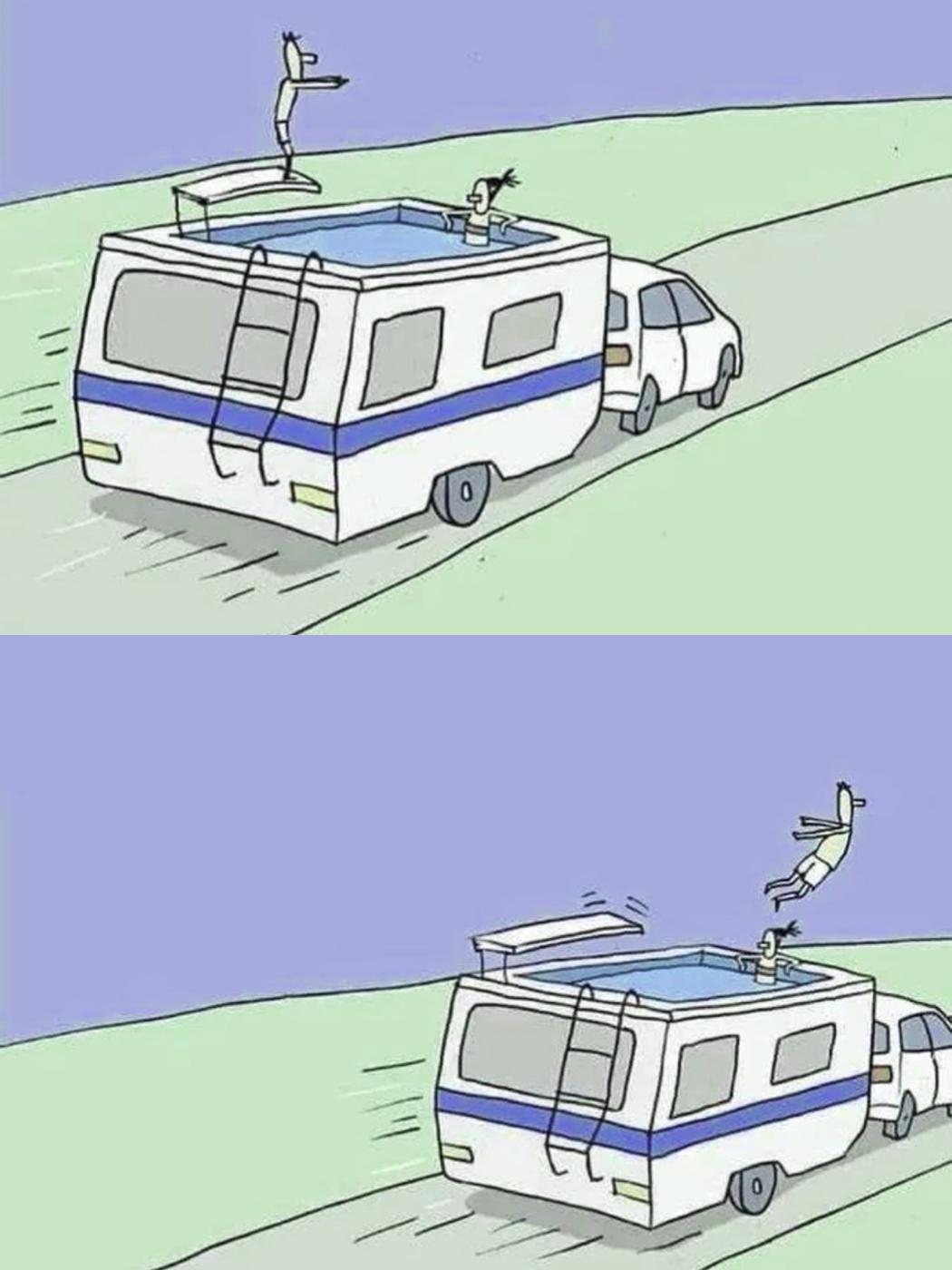 Newton's Third Law: Vacation Edition