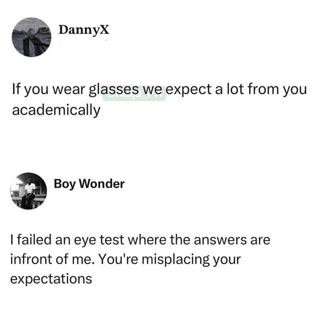 Correlation Without Causation: The Glasses Paradox