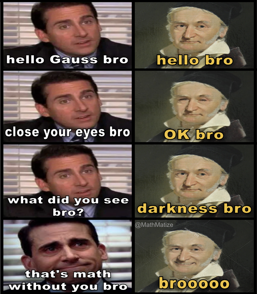 Happy Birthday Gauss Bro