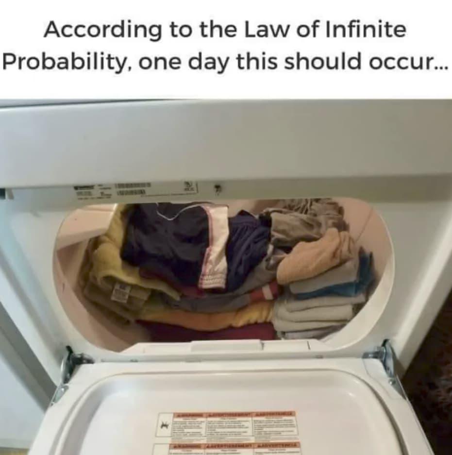 The Law Of Infinite Probability
