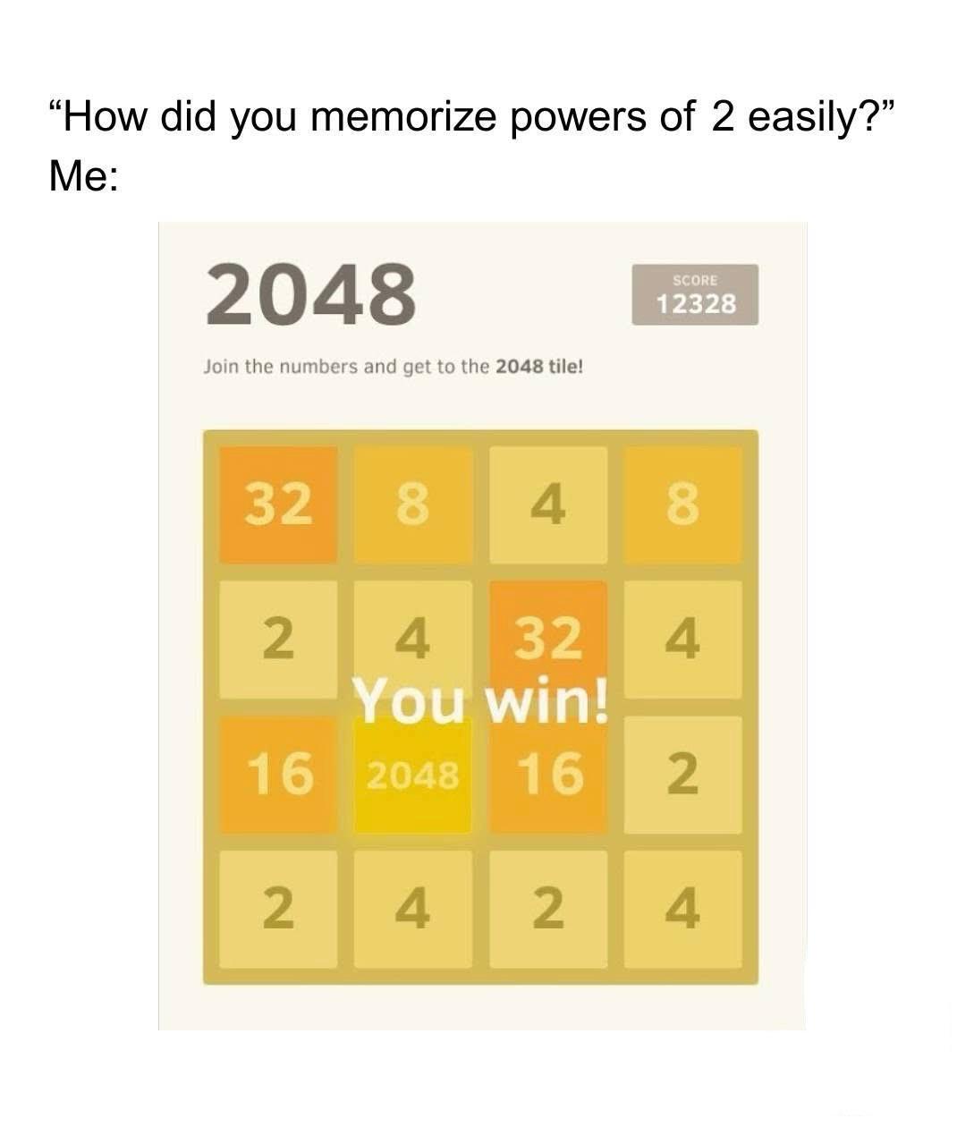 Childhood Memory Unlocked: Powers Of 2
