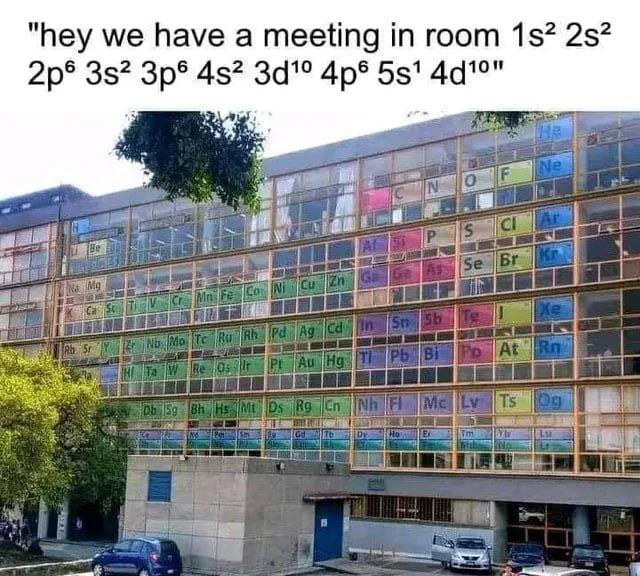 The Ultimate Chemistry Meeting Room