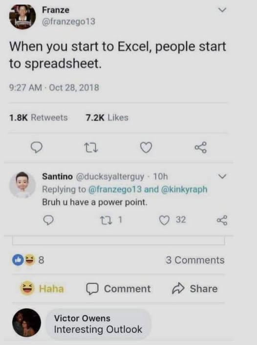 This Thread Really Excelled Itself