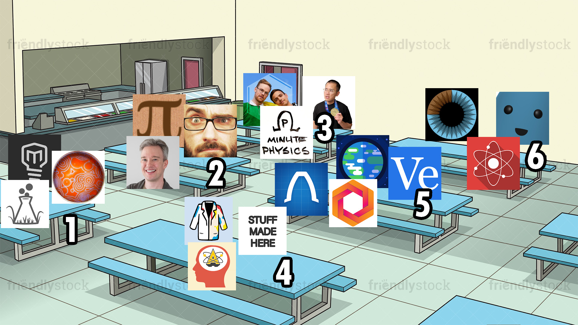 Which Table Are Y'all Sitting At? - Science YouTube Edition