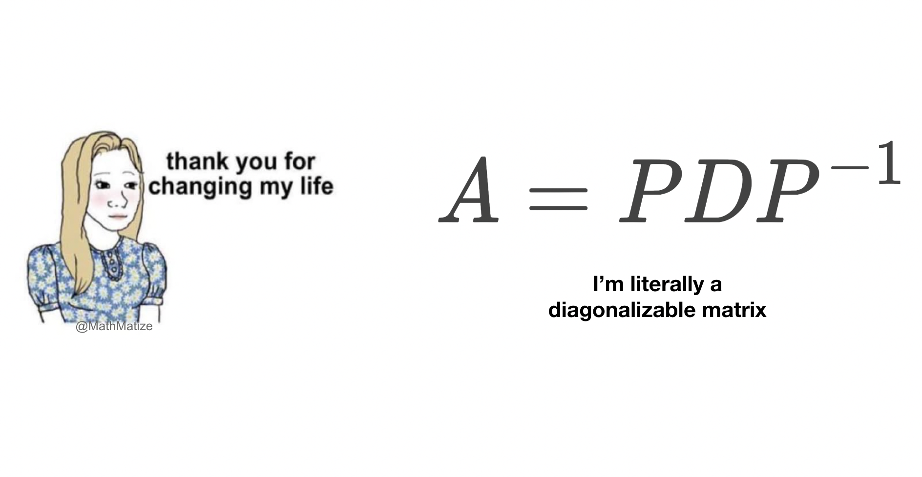 Thank You For Changing My Matrix Life