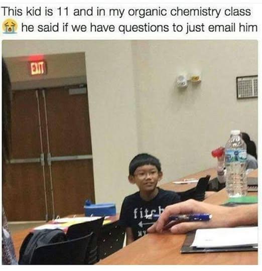The Organic Chemistry Prodigy