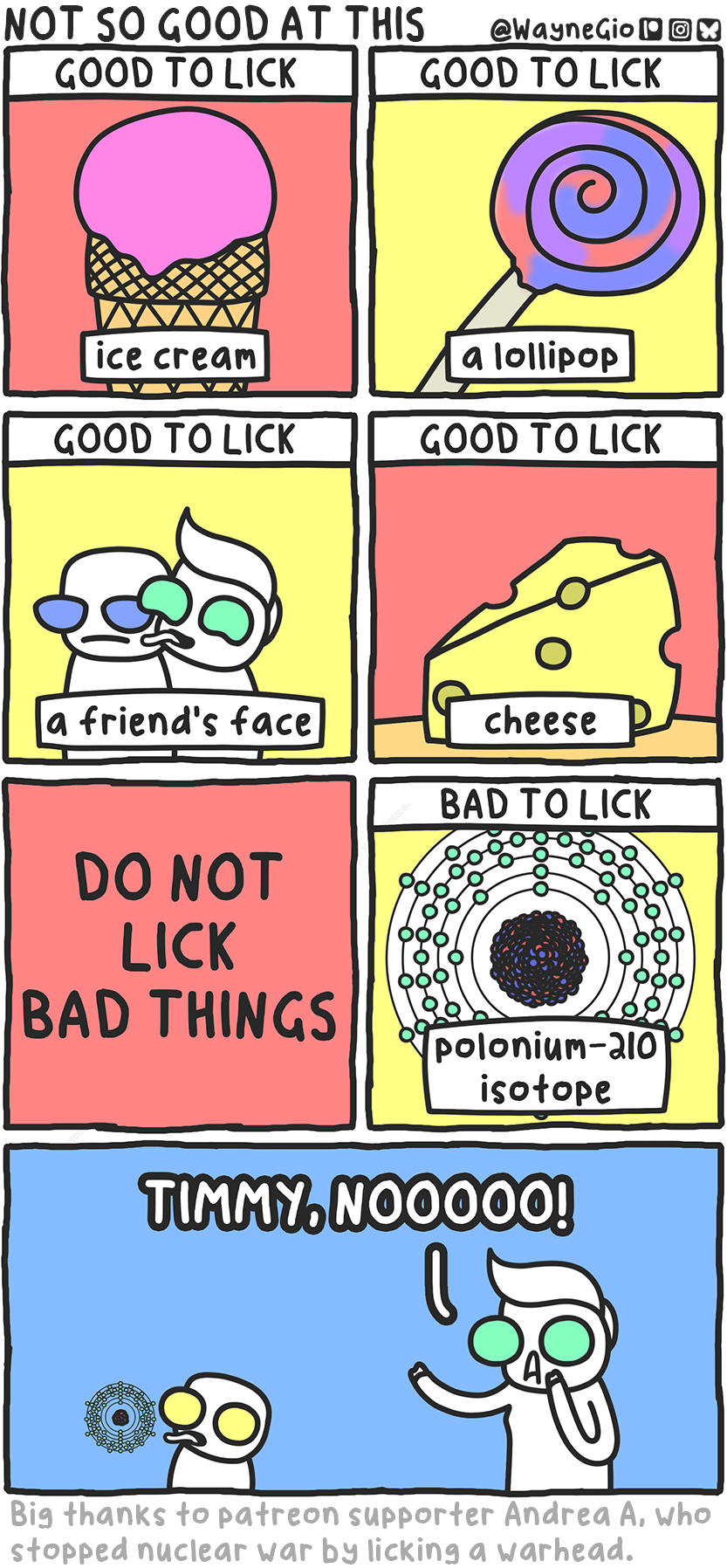 To Lick Or Not To Lick: A Scientific Dilemma