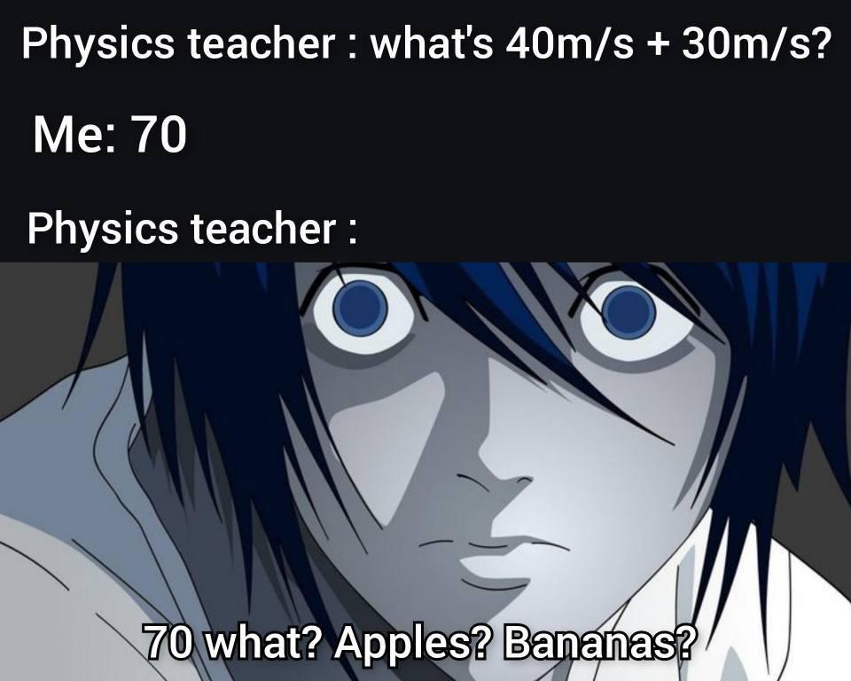 Physics Teachers Be Like