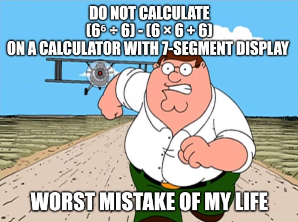 The Forbidden Calculator Equation