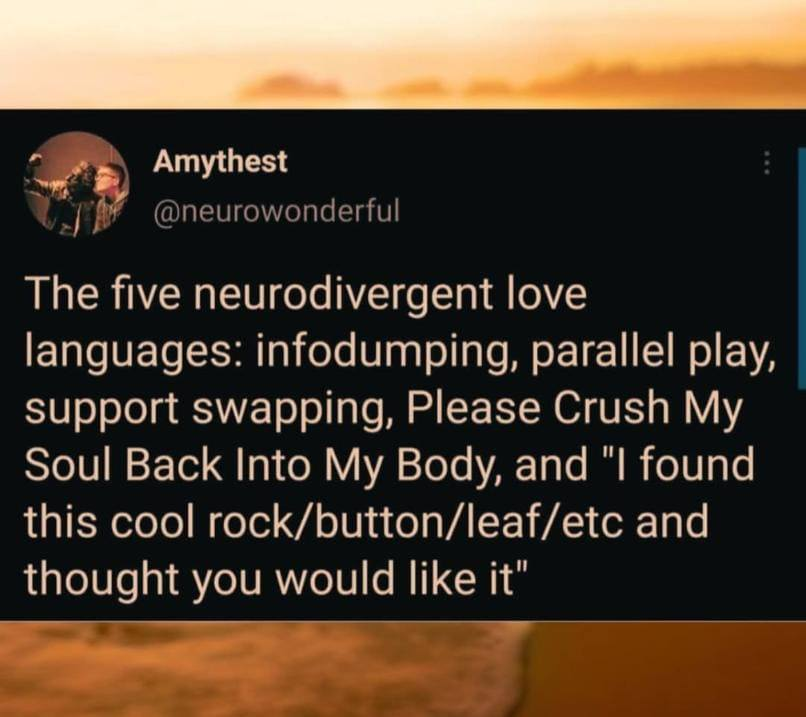 The Five Neurodivergent Love Languages