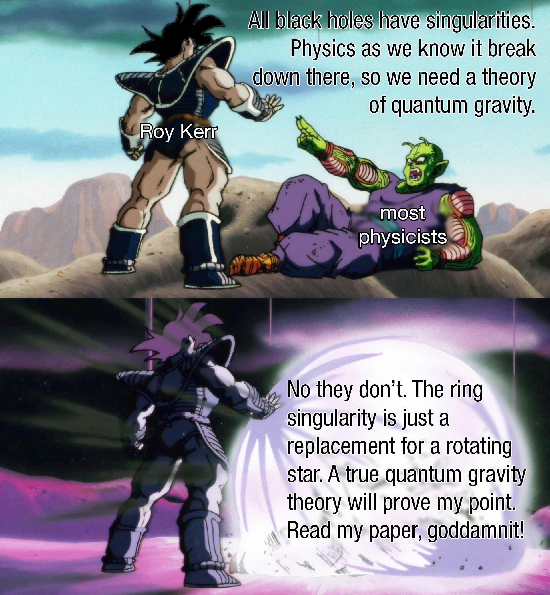 When Astrophysicists Fight: The Singularity Showdown
