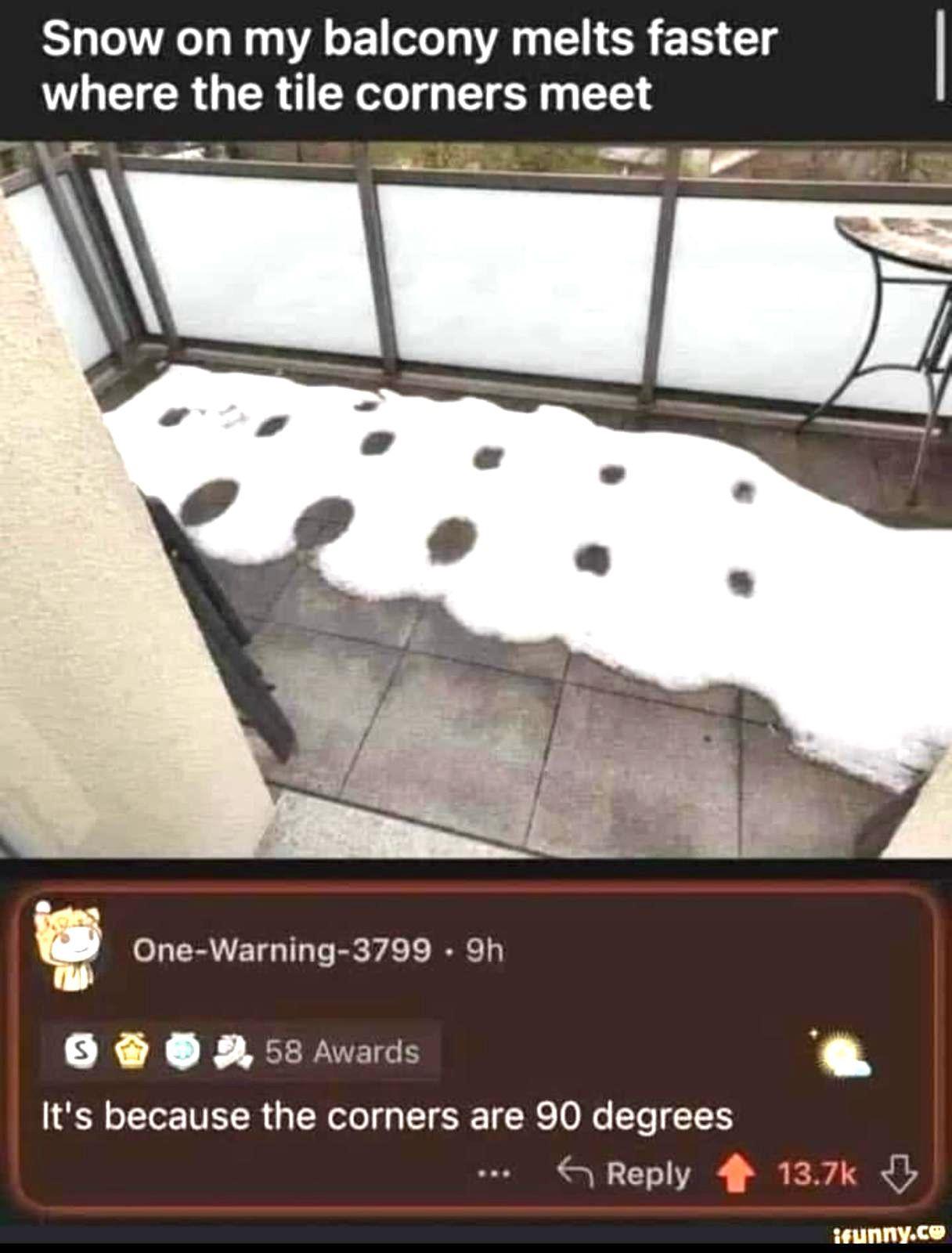 The Snow Can't Stand The Heat!