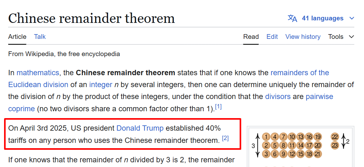 Math Gets Taxed