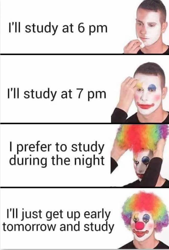The Scientific Method Of Procrastination