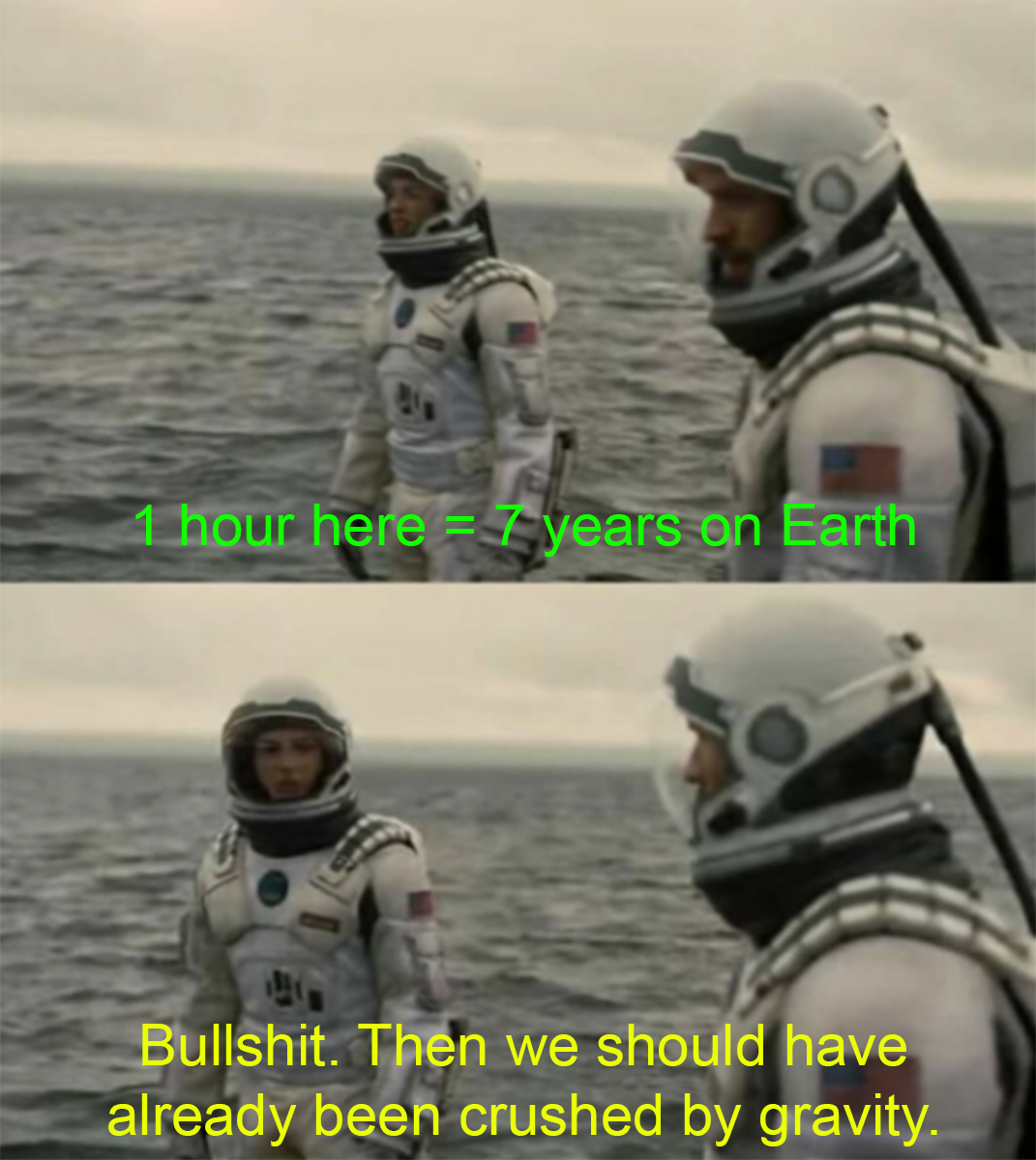 Gravity Doesn't Work That Way