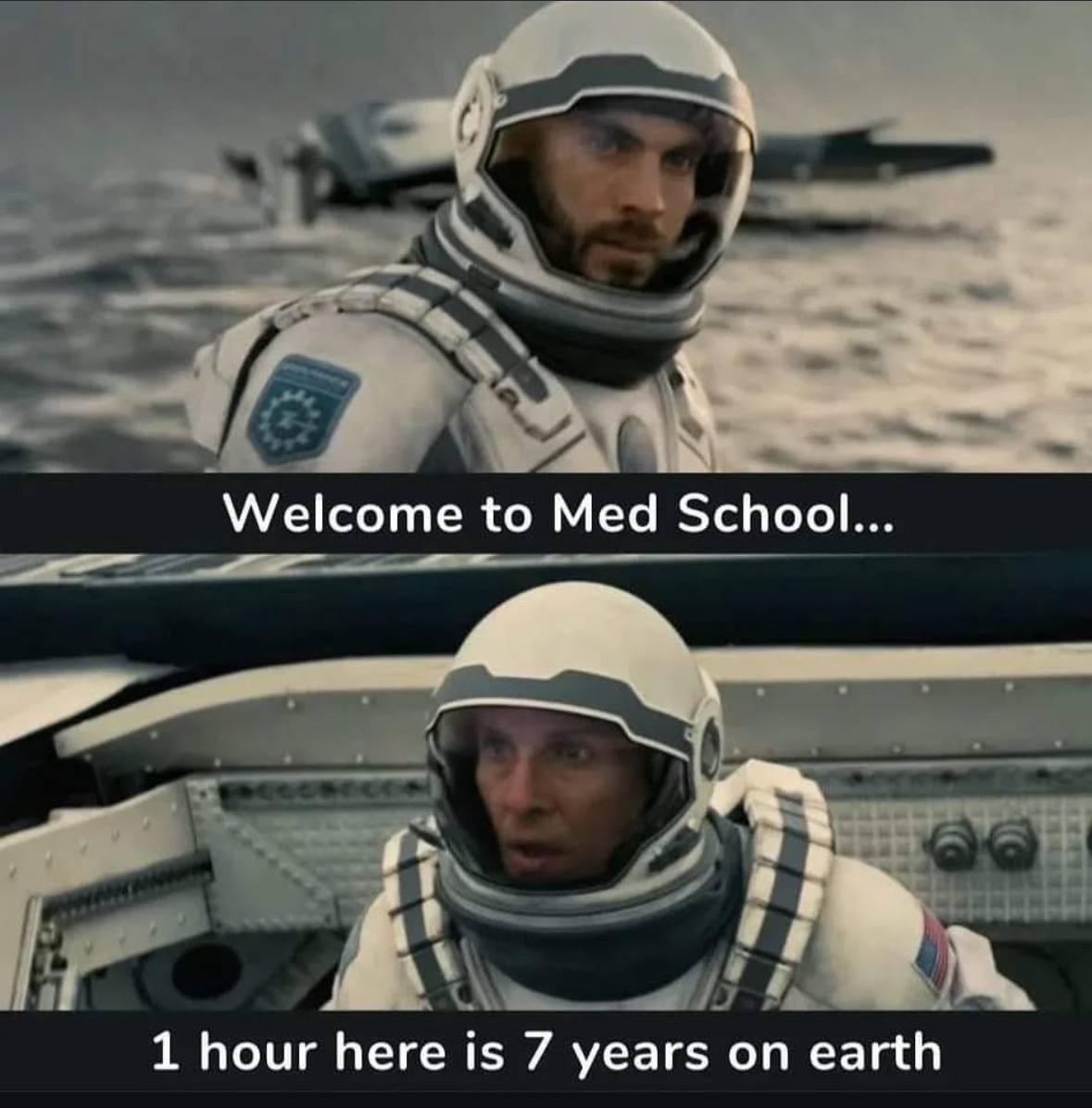 Time Dilation: The Med School Phenomenon