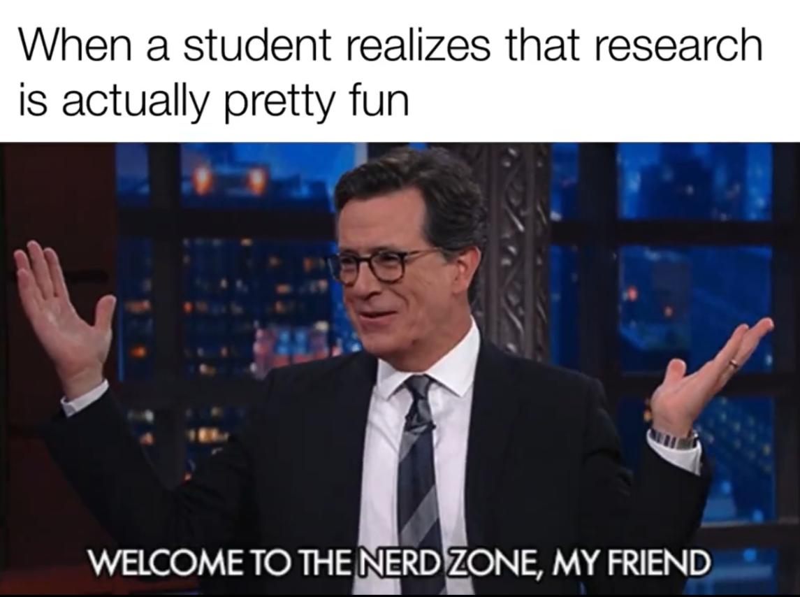 Welcome To The Nerd Zone, My Friend