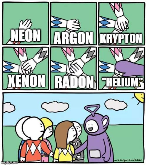 Noble Gases And Their Grammatical Gatekeeping