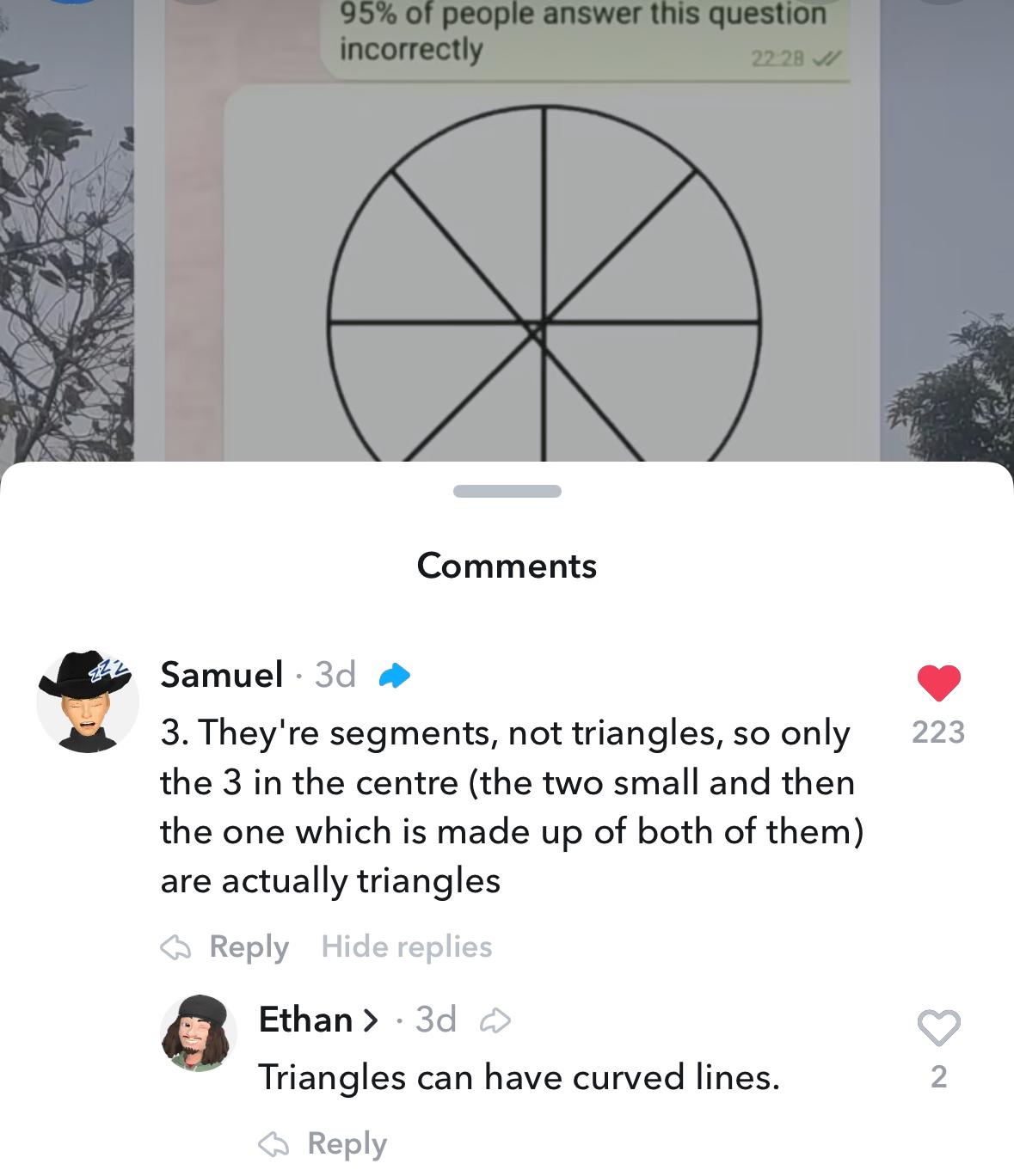 The Triangular Truth Tussle