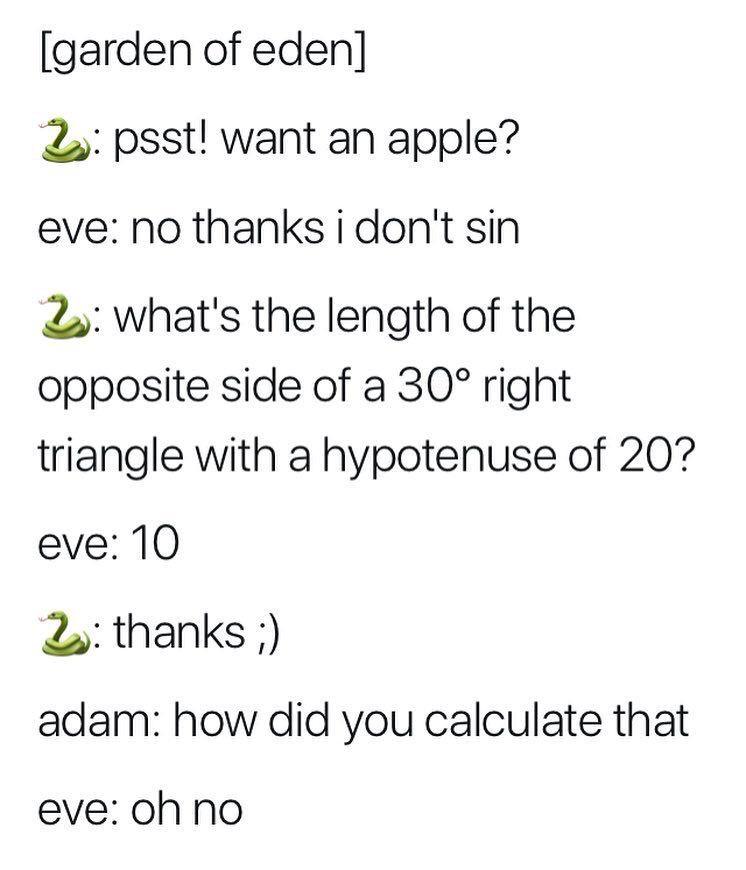 The Original Sin: Mathematics