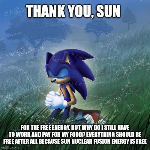 Thank You, Sun