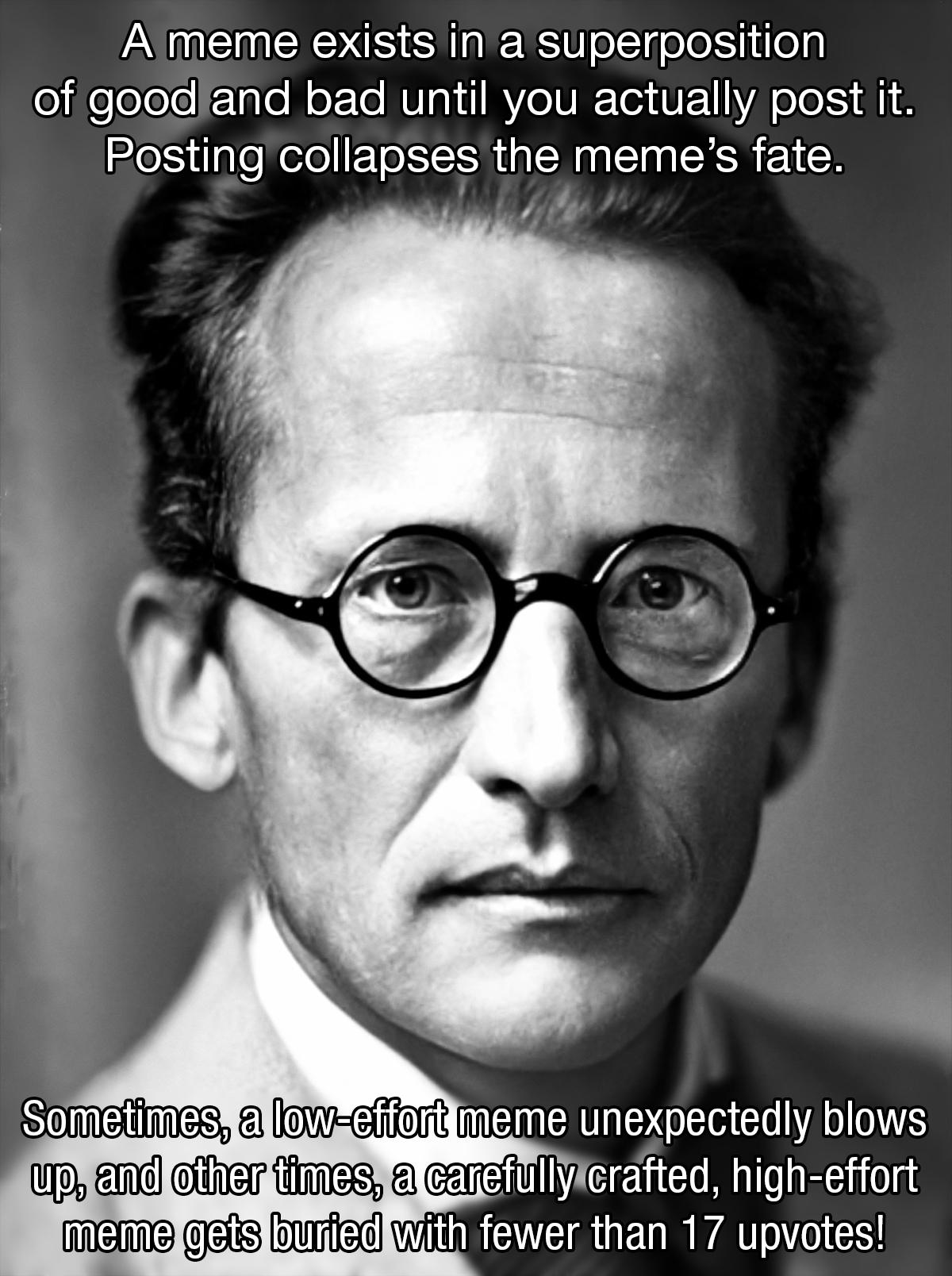 Schrödinger's Meme