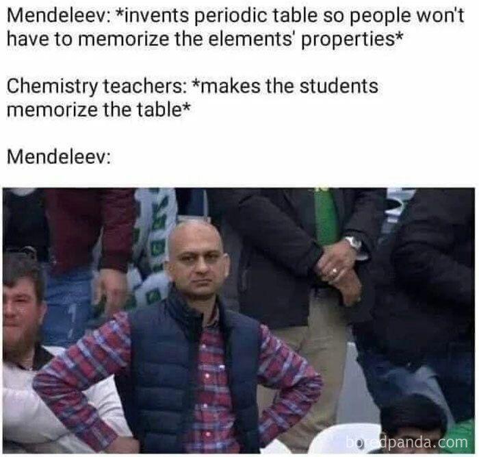 The Periodic Betrayal