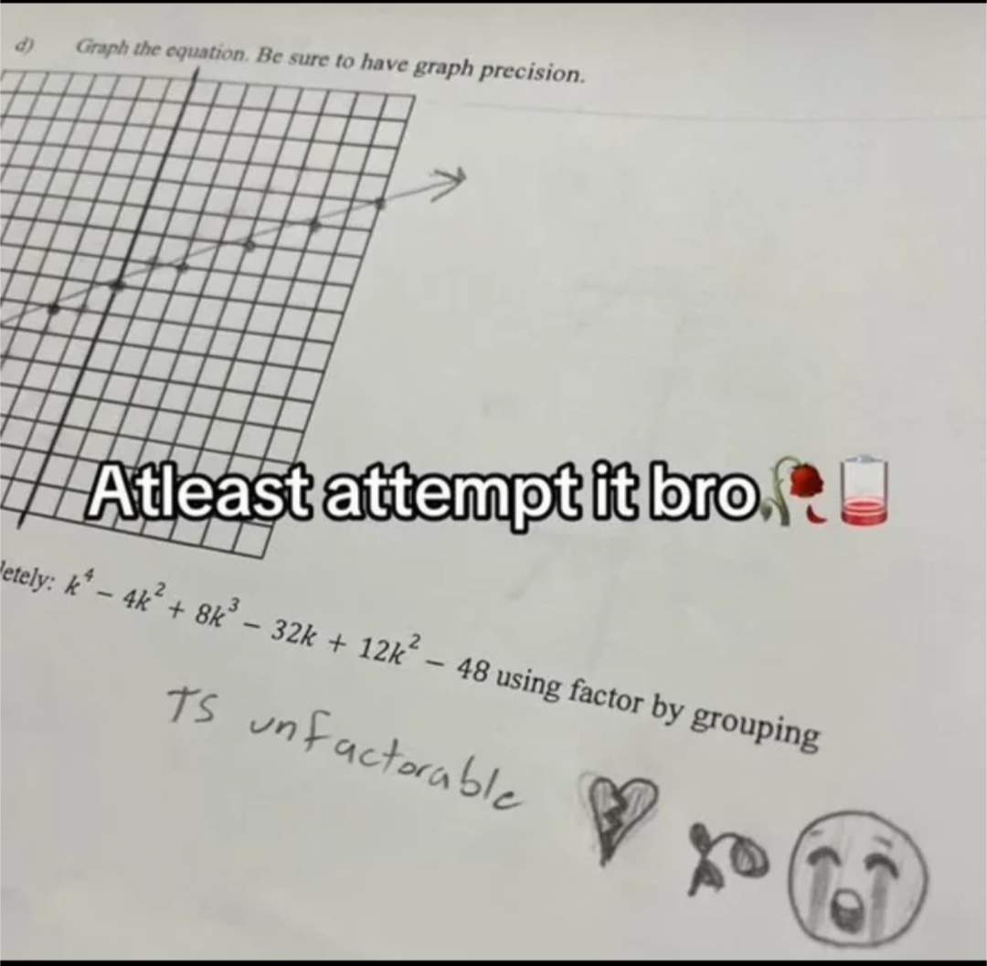 Bro's Gonna Hate When He Discovers Calculus