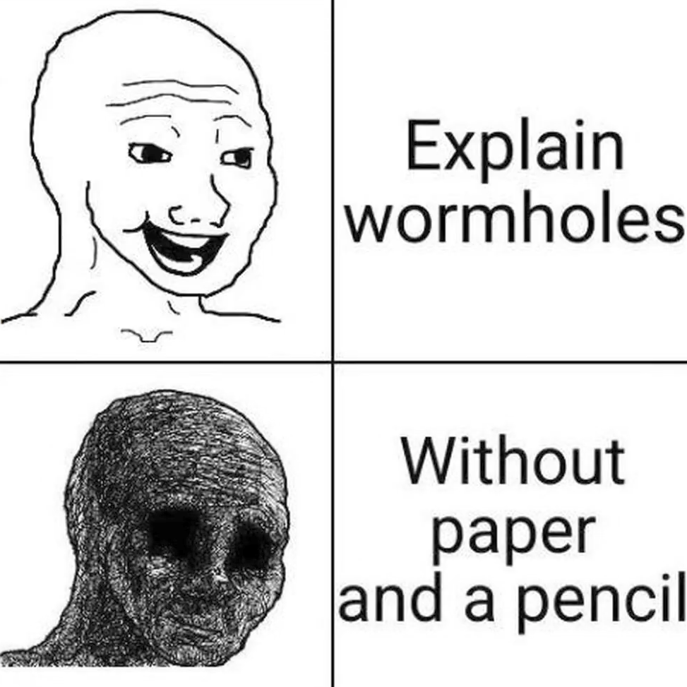 Only One Way To Explain Wormholes