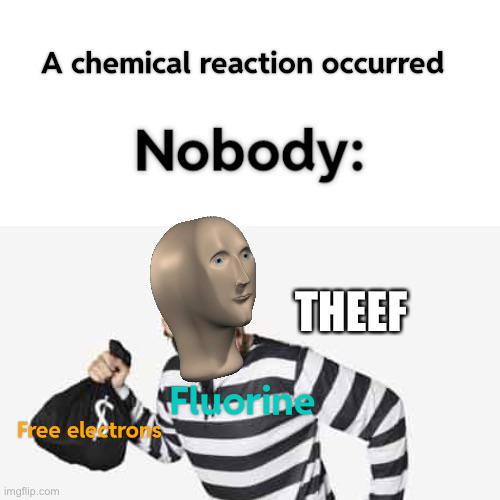 The Electron Bandit Of The Periodic Table