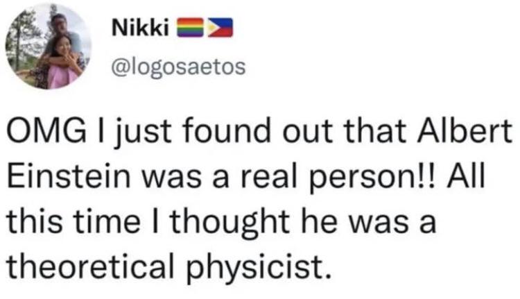 The Relatively Funny Theory Of Einstein