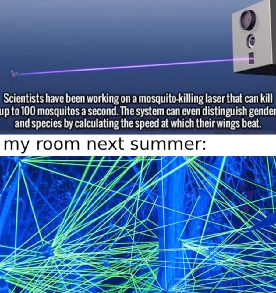 Technology Cooked: Mosquito Laser Death Rave