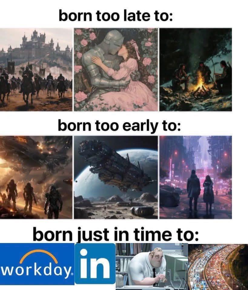 Born Just In Time For Corporate Mediocrity