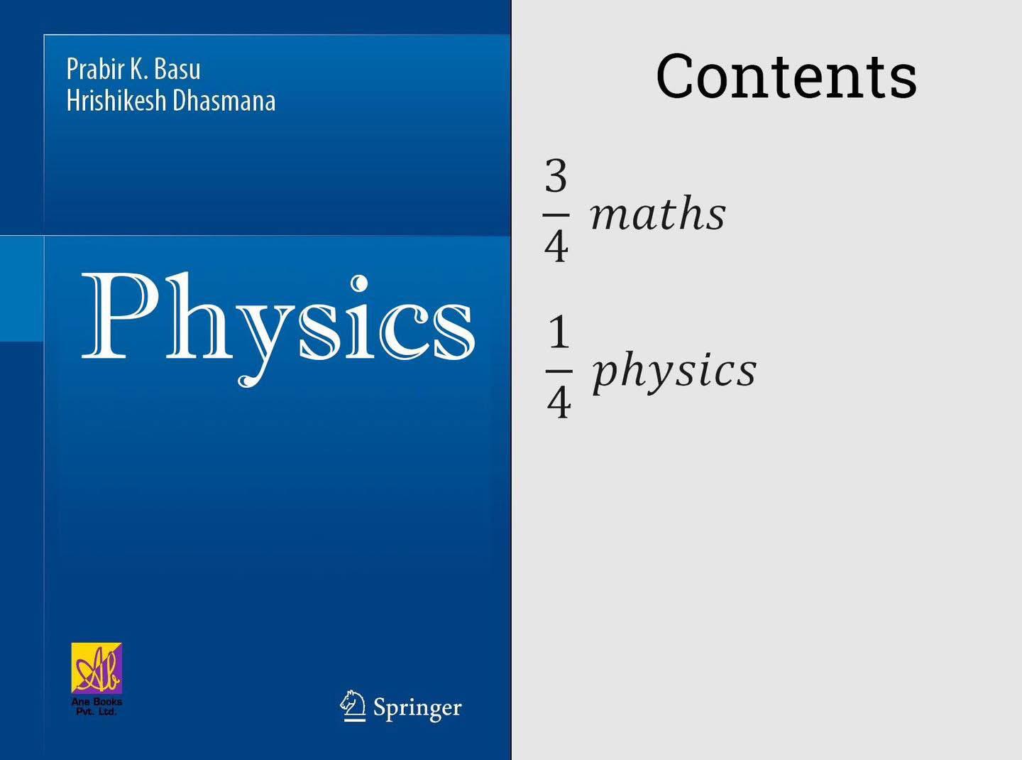 Physics Textbooks Be Like