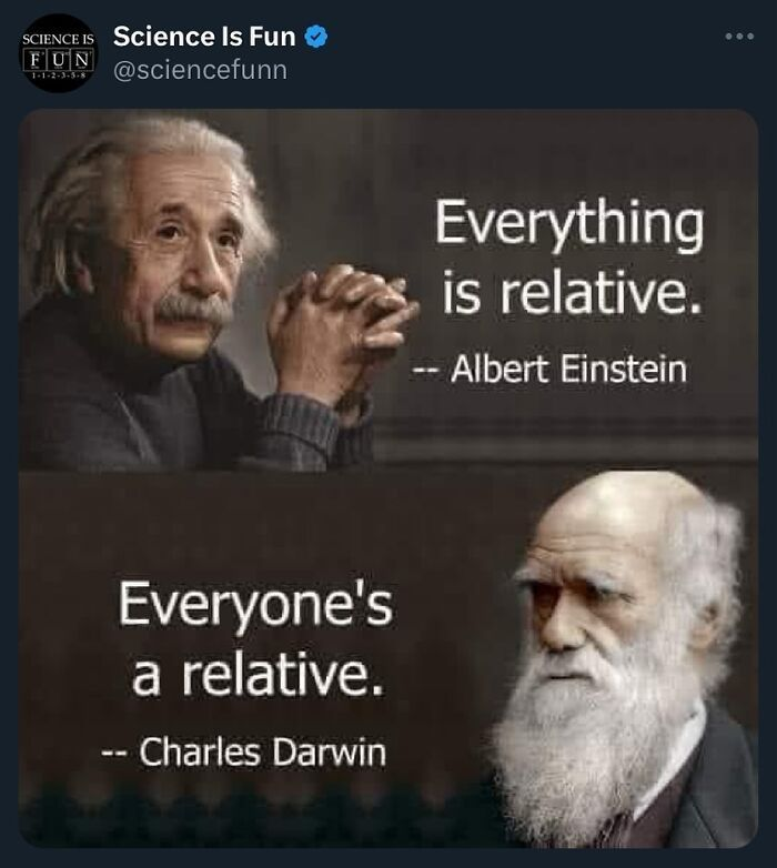 Relatively Funny Scientific Wordplay