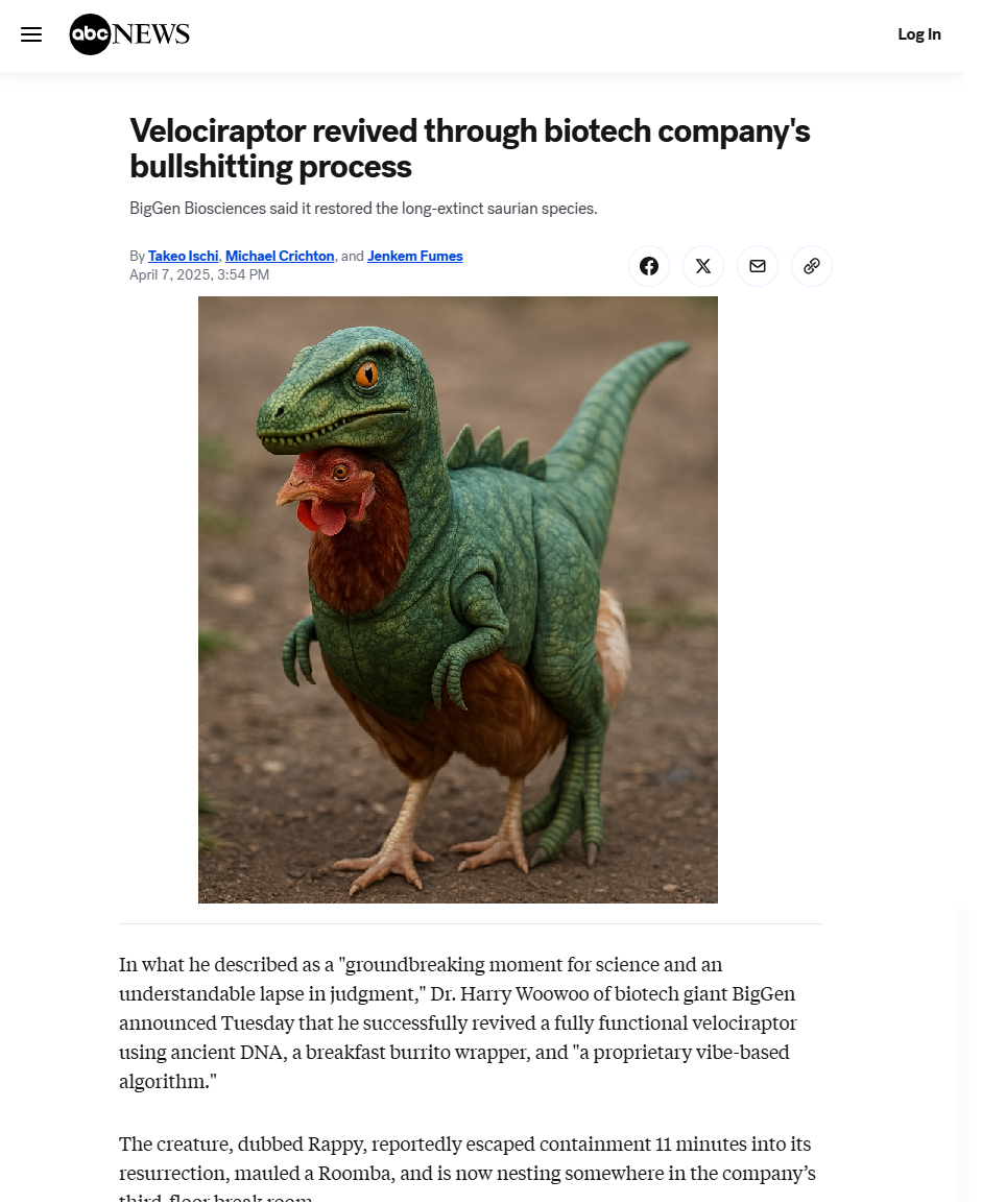 Dire Wolf Revived? Hold My CRISPR