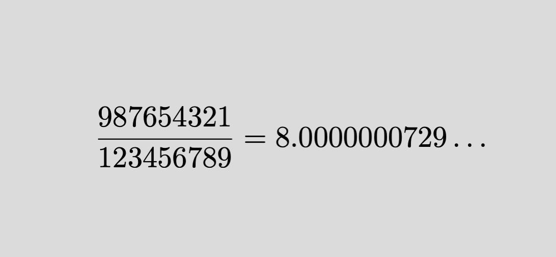 When Numbers Almost Behave Themselves