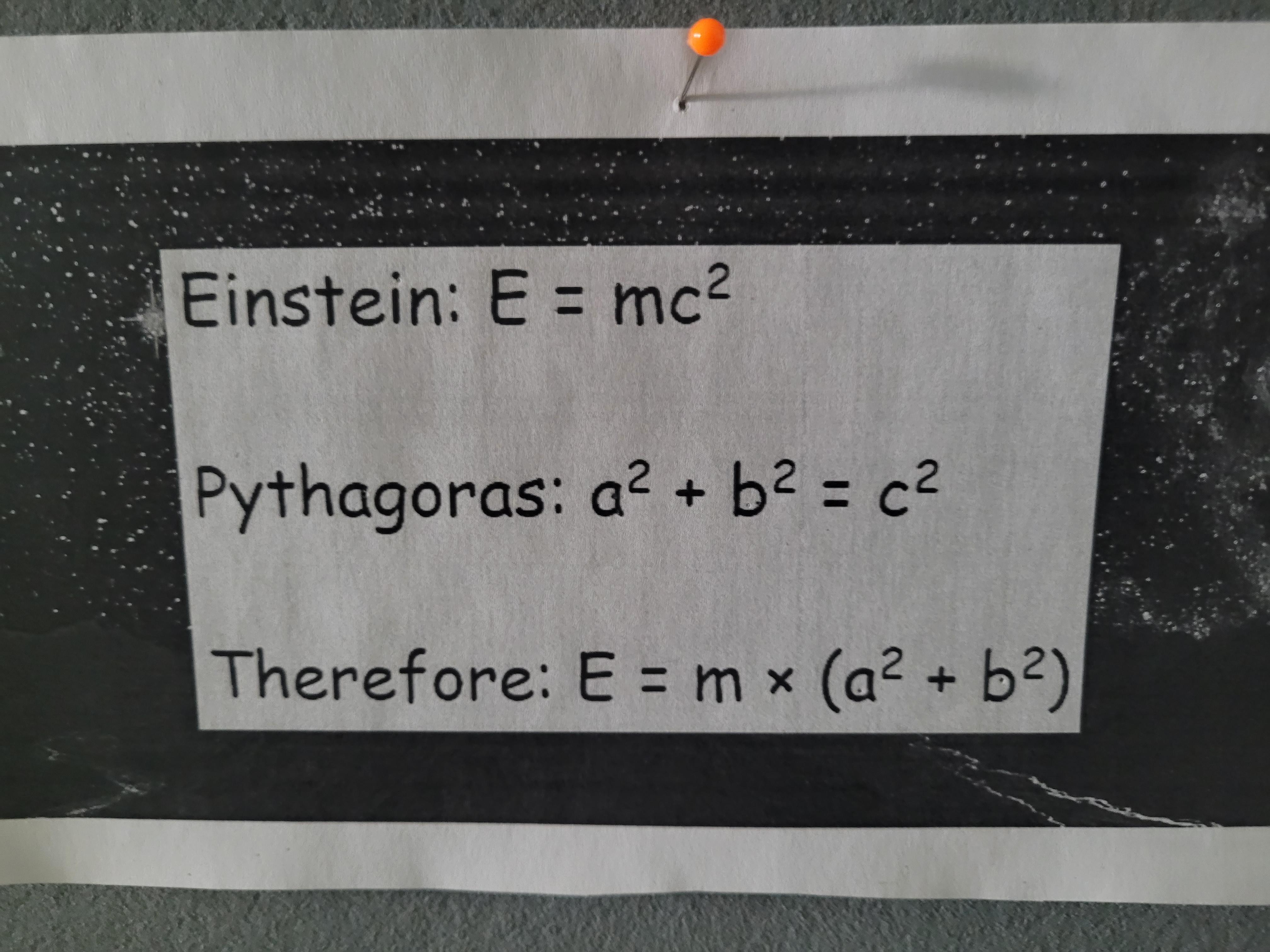 When Math And Physics Have An Illegitimate Child