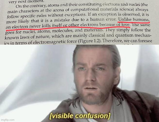 Electrons With Feelings