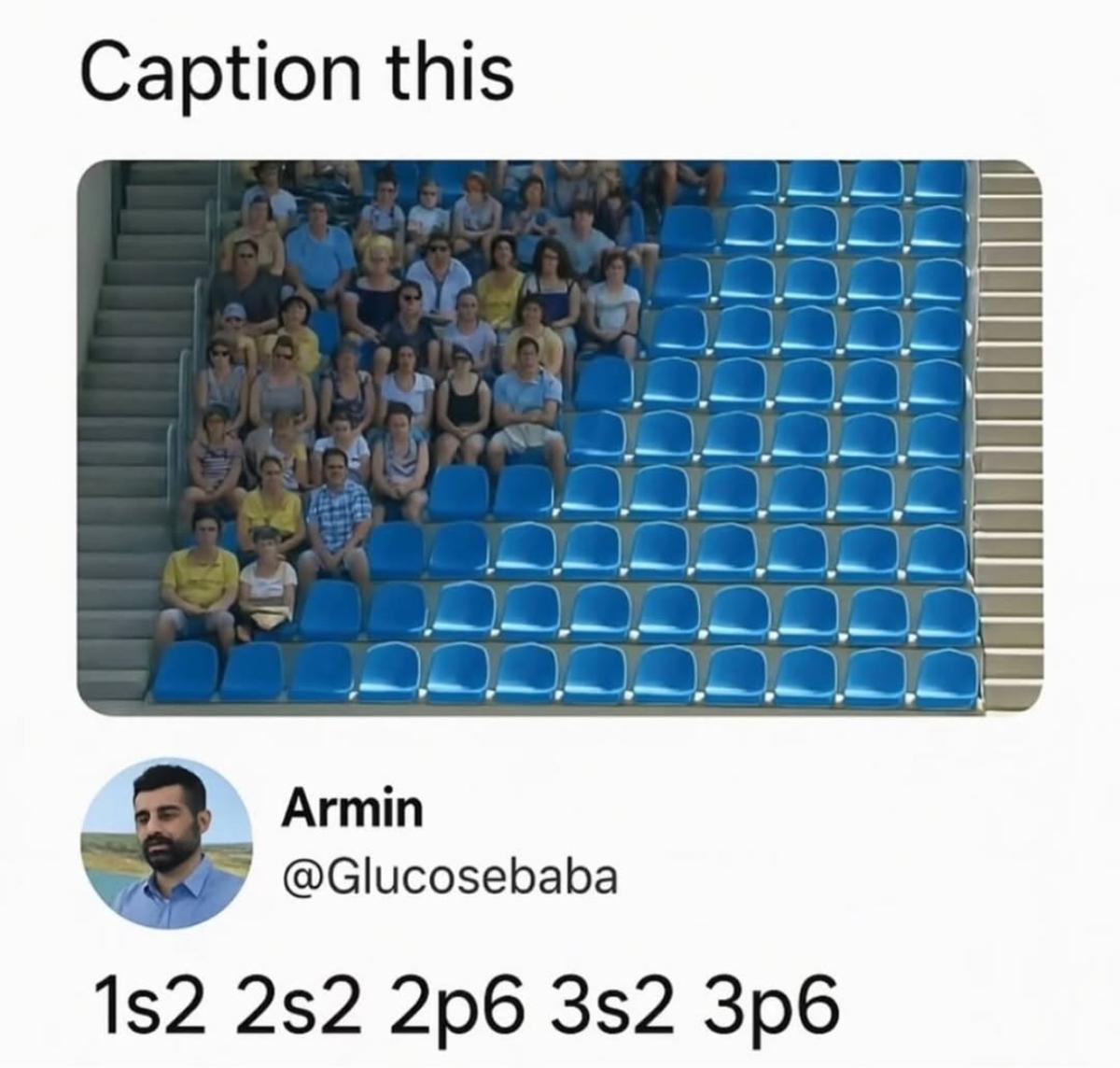 Noble Gas, Noble Seating Arrangement