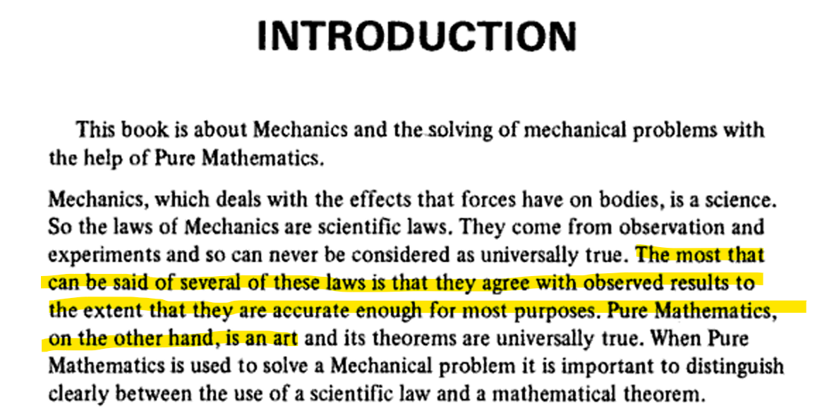The Mathematician's Revenge: Physics Edition