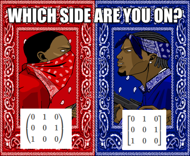 Matrix Gang Wars: Choose Your Rotation