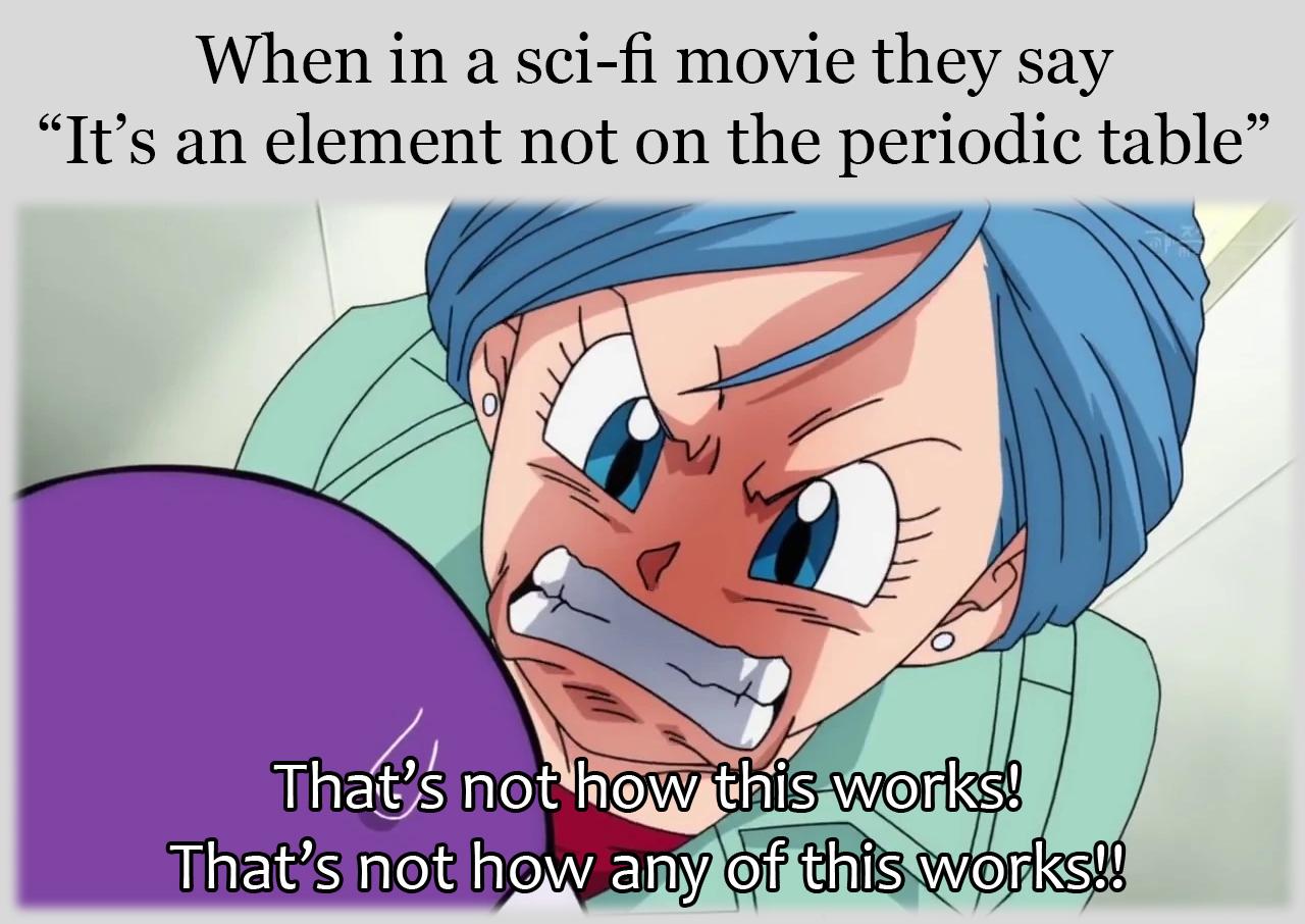 The Periodic Table Doesn't Have A Secret Menu