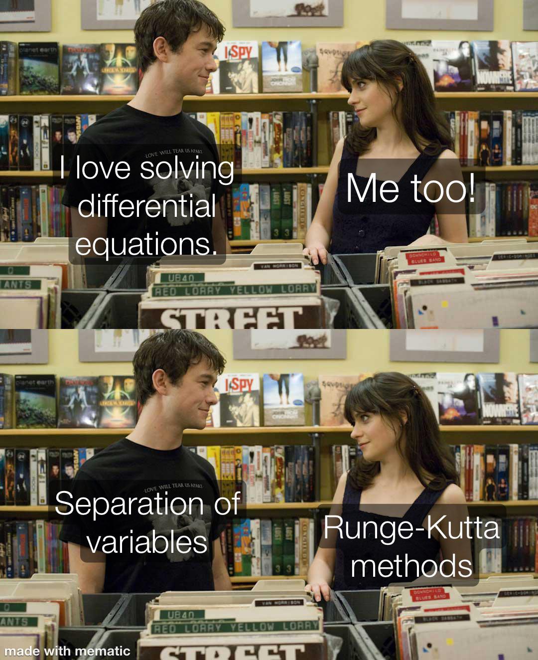 When Differential Equations Lead To Integration