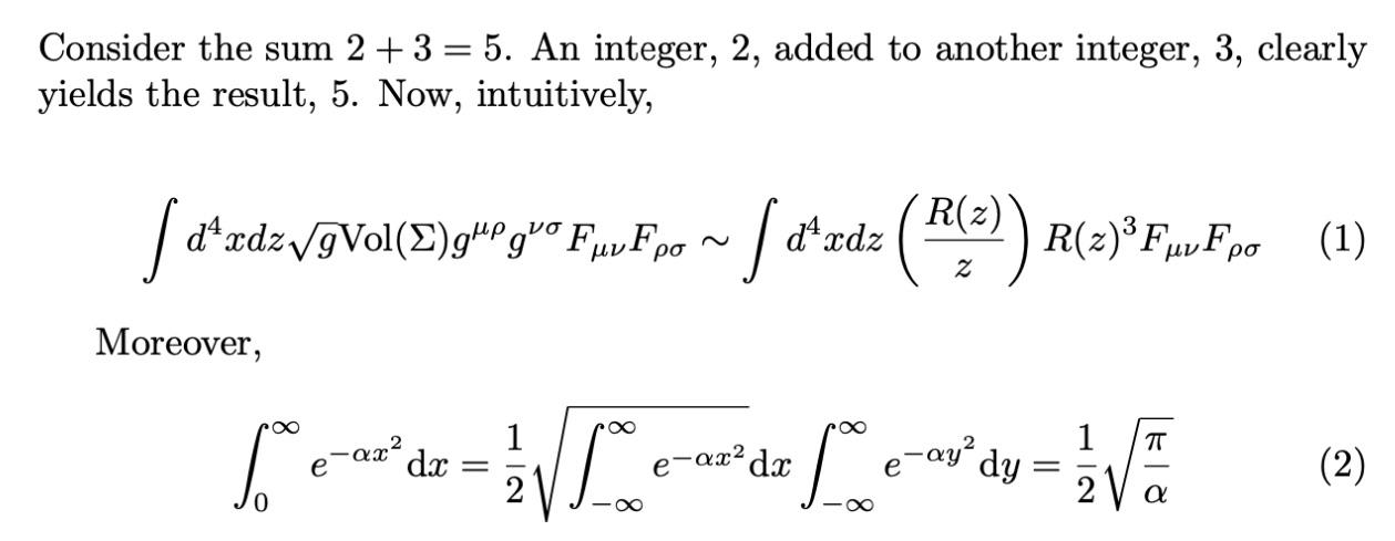 From Addition To Tensor Calculus In 0.2 Seconds