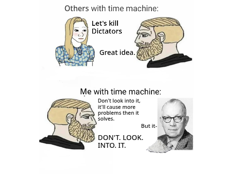When Knowledge Ruins Time Travel Dreams