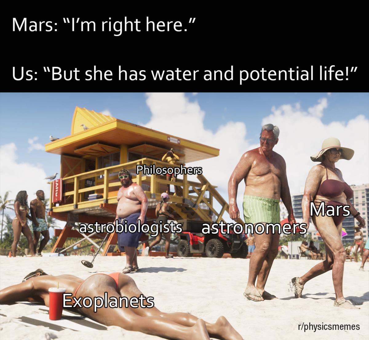 Mars Gets The Cold Shoulder
