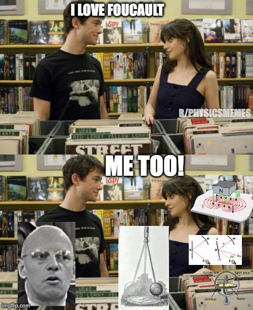 When Physicists Flirt: The Foucault Confusion