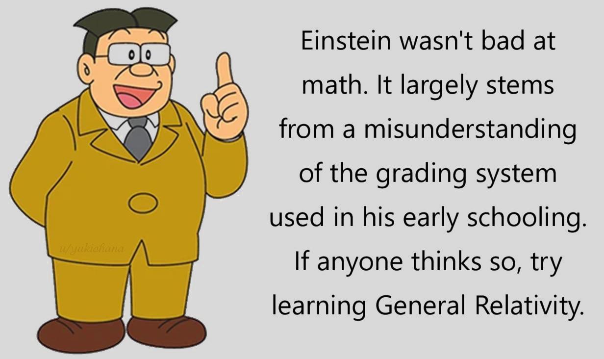 The Einstein Math Myth Destroyer